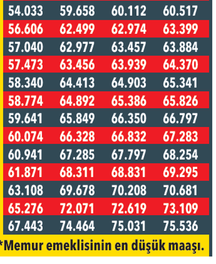 Memur ve emeklinin maaşı ocakta ne kadar artacak Enflasyon farkı, toplu sözleşme zammı Kuruşu kuruşuna yeni maaşlar