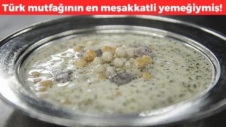Gaziantepliler ona bayılıyor Kışın 1 kaşık yiyen 30 yıl hastalanmıyor, kolesterolün doğal ilacı, şifası suyunda saklı, Türk mutfağının en meşakkatli yemeği