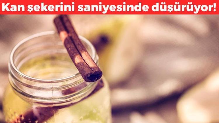 Kan şekerini saniyesinde düşürüyor: Ilık suya karıştırıp için: Tansiyon ve kolesterolü damardan kazıyıp atıyor