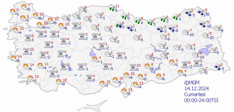 Kar yağışı yeniden göründü İstanbul ve Ankara dahil çok sayıda ile uyarı
