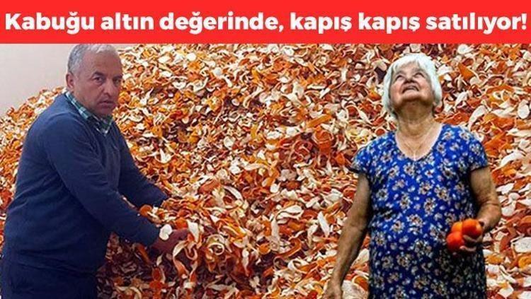 Bu kez kabuğu değerlendi Kilosu 20 lira: Altın değerinde, pazarda kapış kapış satılıyor