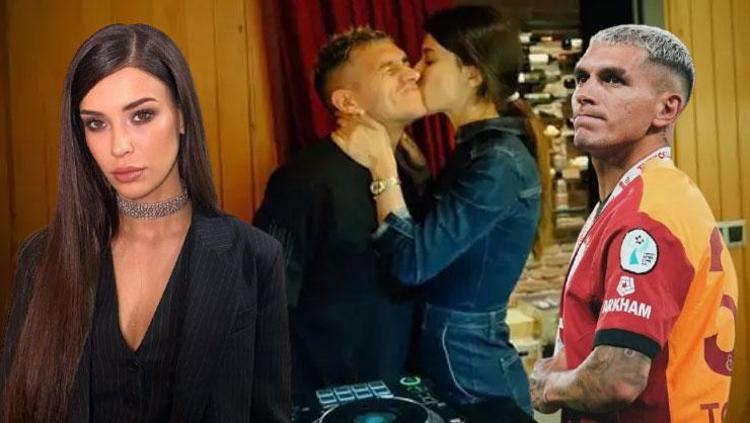 Devrim Özkan ve Lucas Torreira arasındaki ayrılık krizi Galatasaray taraftarını kızdırdı