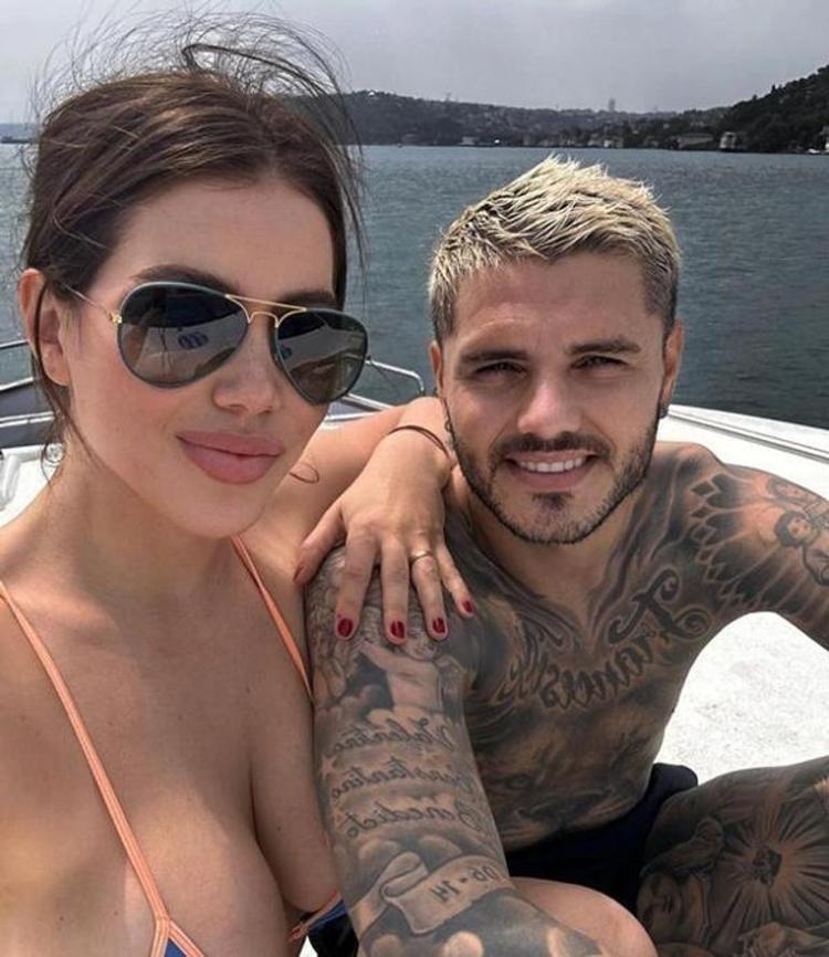 ICARDI TÜRKİYEDE WANDA ARJANTİNDE BOŞANMAK İSTİYOR