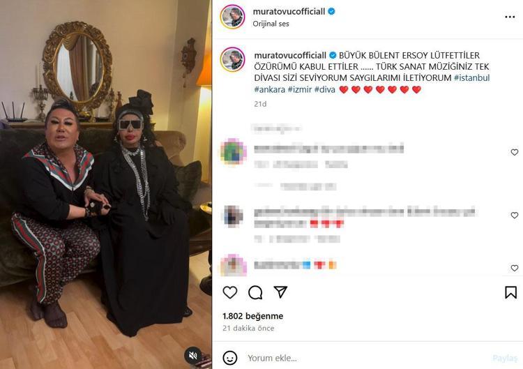 Bülent Ersoyla ilgili sözleri tepki çekmişti Dizlerine kapanıp af diledi