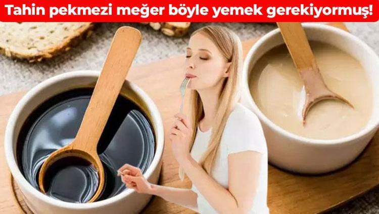 Tahin pekmezi yıllarca yanlış yemişiz Kalsiyum ve demir deposu karışım: Kemikleri taş gibi yapıyor, bağırsakları makine gibi çalıştırıyor