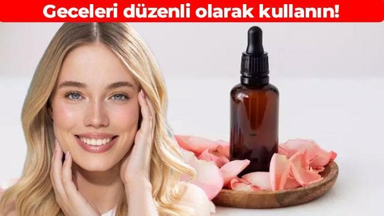 Gece sürünce botoks etkisi veriyor Cildi neme boğuyor: Kırışıklık, leke, yara ne varsa silip götürüyor