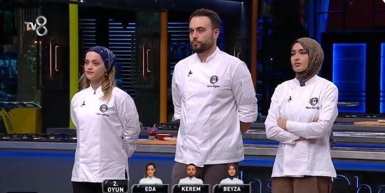 Masterchefte ilk 4e kalan üçüncü isim belli oldu Yarışmacının sunum anında talihsiz hatası