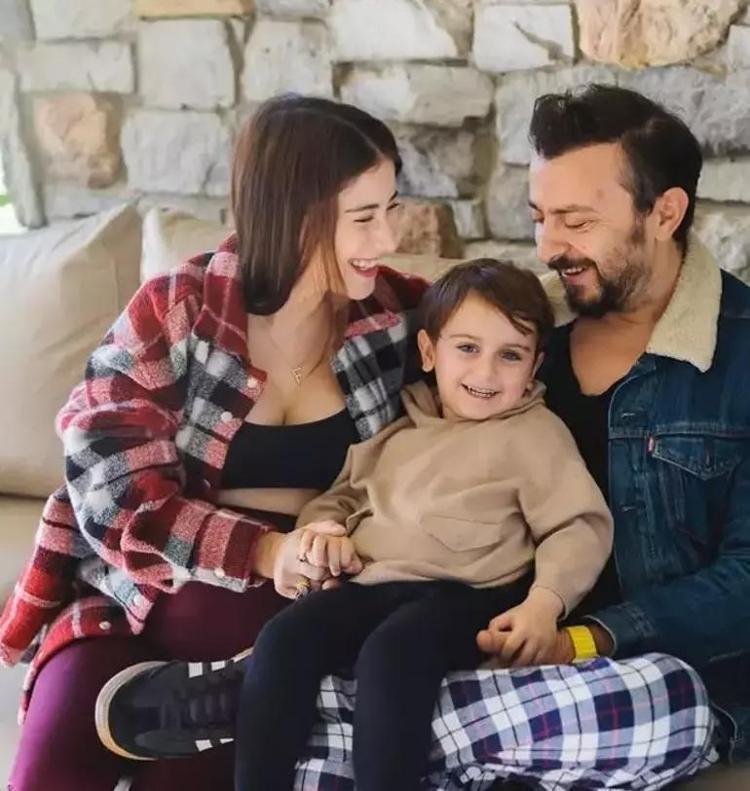 Hazal Kaya ve Ali Atay çiftinin oğulları 5 yaşına girdi