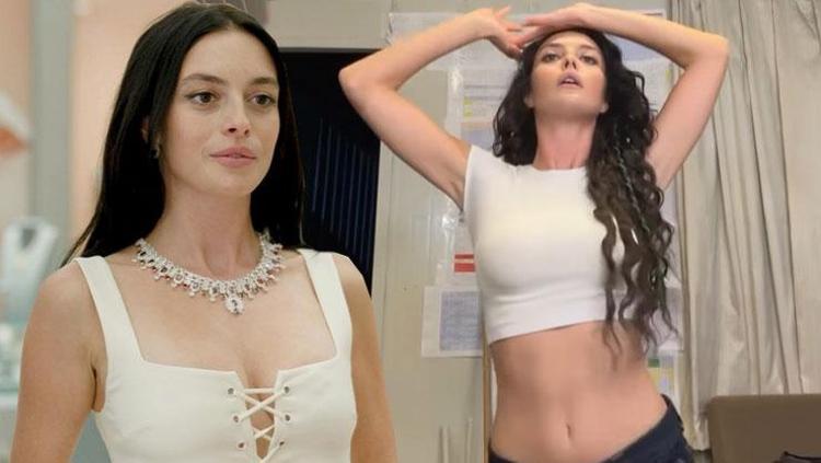 Kıvraklığıyla hayran bıraktı Melis Sezenden oryantal dans