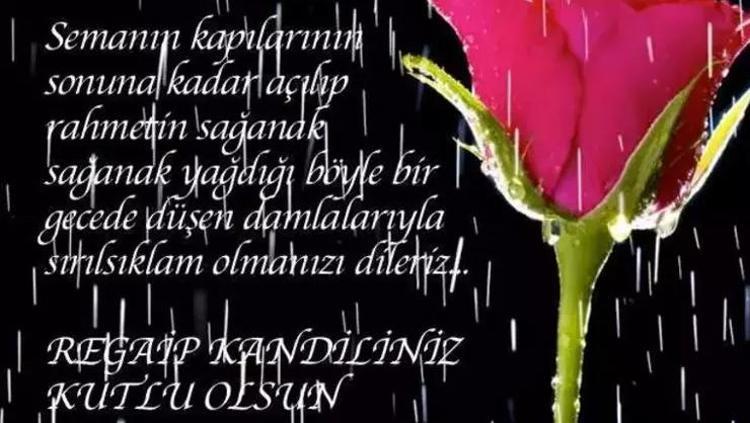 WHATSAPP VE İNSTAGRAM İÇİN REGAİP KANDİLİ MESAJ ÖRNEKLERİ