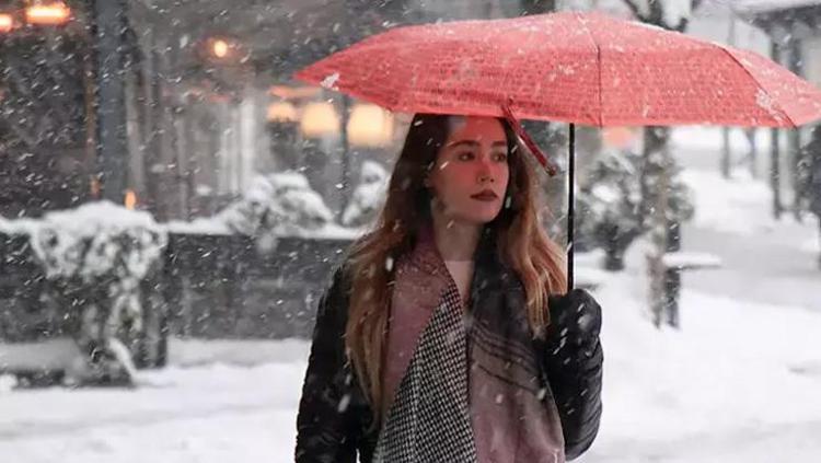 Hava durumu uyarısı İstanbul’da hafta sonuna dikkat, kar ve sağanak geliyor