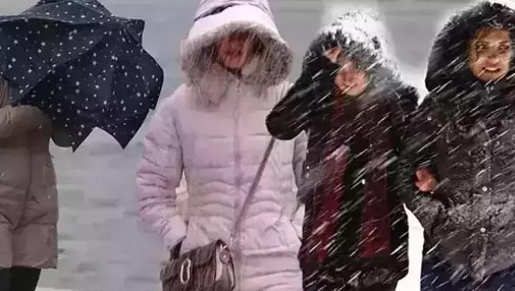 Hava durumu uyarısı İstanbul’da hafta sonuna dikkat, kar ve sağanak geliyor