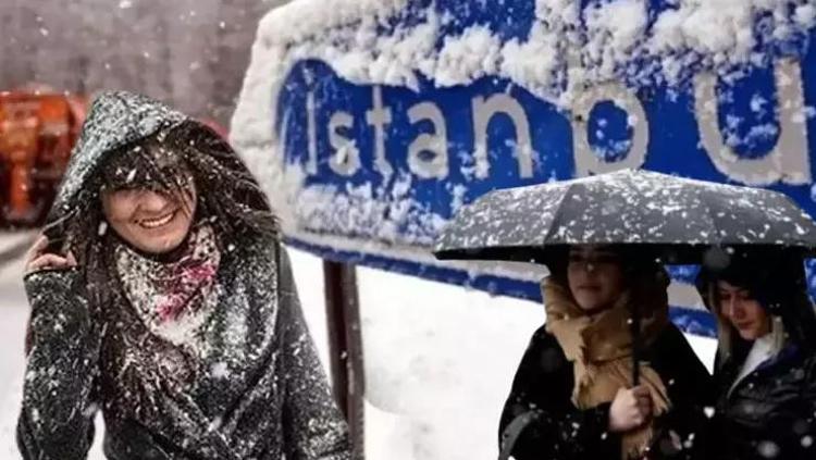 Hava durumu uyarısı İstanbul’da hafta sonuna dikkat, kar ve sağanak geliyor