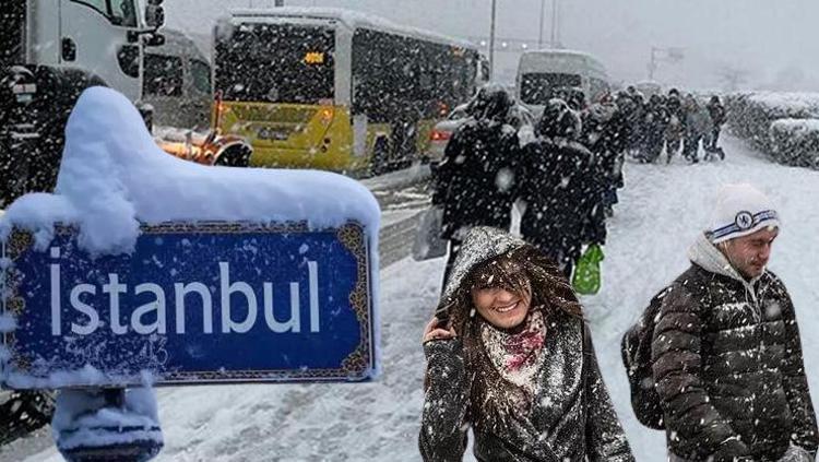 Hava durumu uyarısı İstanbul’da hafta sonuna dikkat, kar ve sağanak geliyor