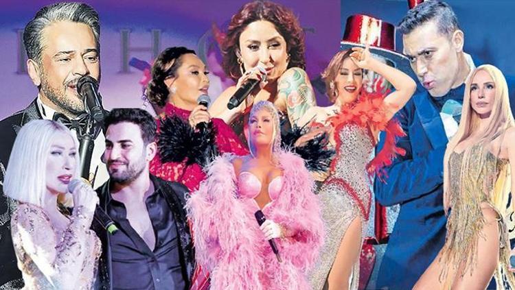 Sahne kıyafetleriyle 2025te göz kamaştırdılar