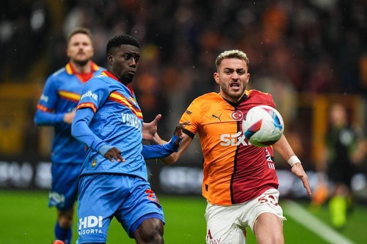 Galatasaray Göztepe maçında 3 gol ve 1 penaltı vardı Aslan galibiyet serisine devam dedi