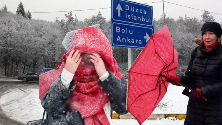 Kar lapa lapa yağacak Meteoroloji duyurdu İşte hava durumu raporu