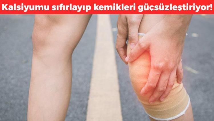 Kas kaybına neden oluyor Vücuttaki kalsiyumu sömürüyor