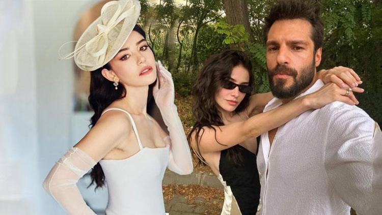 Özge Gürelden eşine romantik sözler Gözümün önünde olmasına bayılıyorum