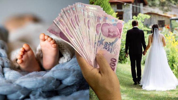 Erdoğan duyurdu: Evlenene 81 ilde faizsiz kredi 5 bin TL çocuk yardımı
