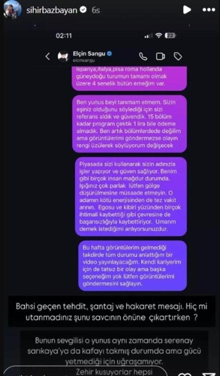 Elçin Sangu ve sevgilisi hakkında şoke eden gelişme Fenomen Ceren Yılmaz: Beni evimden aldırdılar