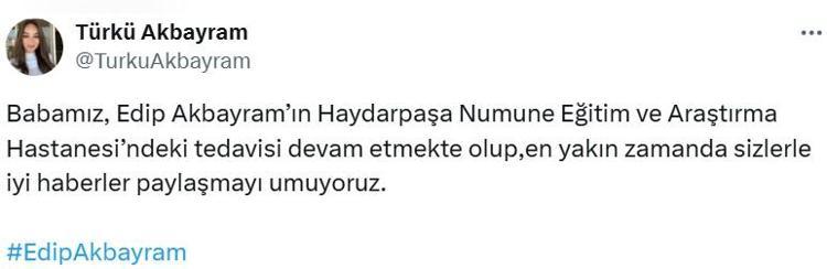 TÜRKÜ AKBAYRAM: SİZLERE İYİ HABERLER PAYLAŞMAYI UMUYORUZ