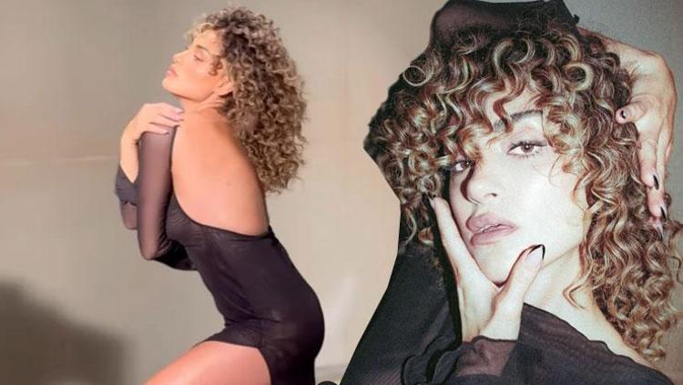 Dilan Çıtak transparan elbisesiyle klip çekti Dansını görenler anlam veremedi