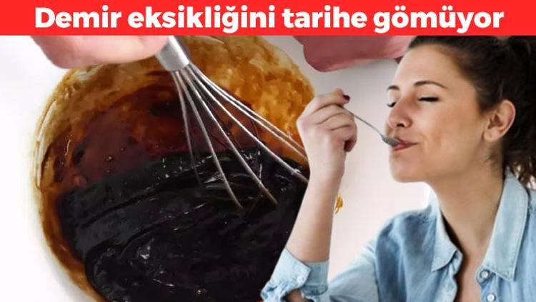 Demir eksikliğini tarihe gömüyor Sabahları bir kaşık yemek yetiyor: Tansiyonu terazi gibi dengeliyor, yiyenler doktor yüzü görmüyor