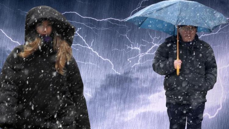 Lapa lapa kar yağışı, sağanak ve dondurucu soğuklar geliyor Meteoroloji haftalık hava durumu raporunu yayınladı ve illeri uyardı