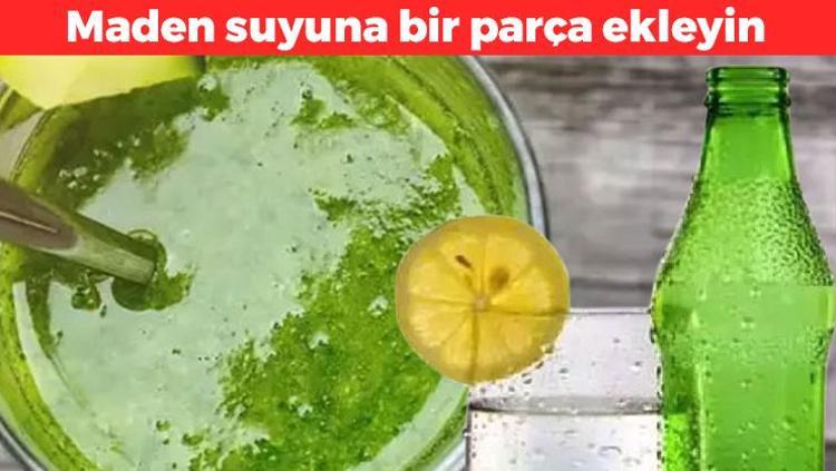 Maden suyuna ekleyin Böbrekleri saat gibi çalıştırıyor: Doğal kalsiyum ve magnezyum deposu olarak biliniyor, Kemikleri beton gibi yapıyor