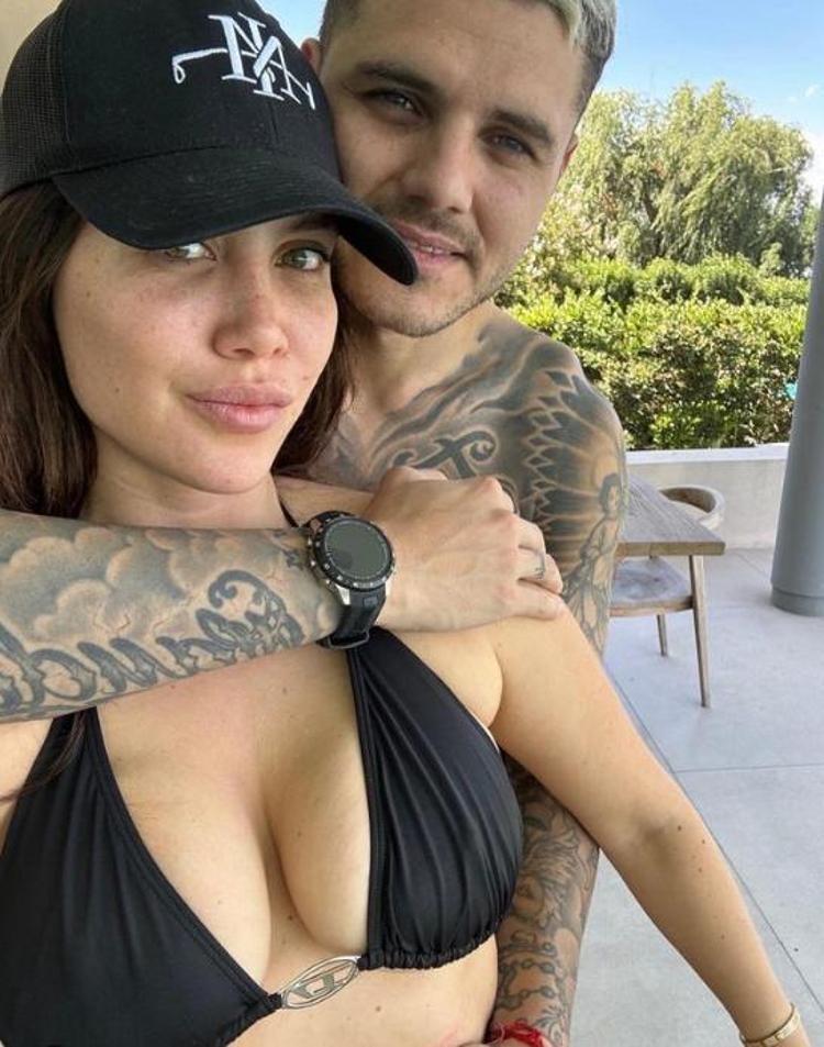 Aşkları dolu dizgin devam ediyor Mauro Icardi ve sevgilisinden romantik poz