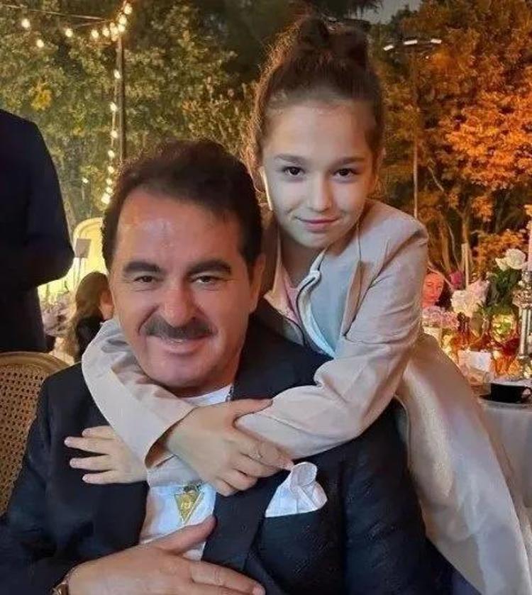 İbrahim Tatlıses ve küçük kızı Elif Adanın benzerliği yok artık dedirtti Aynı babasının kopyası