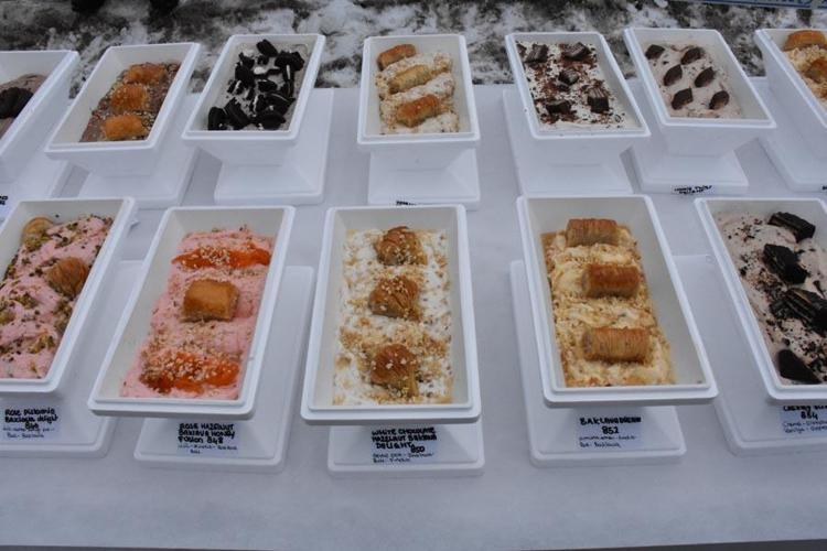 Orduda inanılmaz rekor denemesi Guinness Rekorlar Kitabına 1301 çeşit dondurma ile girdi