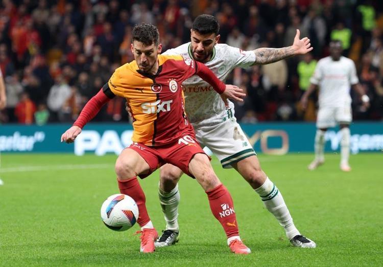 Galatasaray Konyaspor maçında 3 puan tek golle geldi