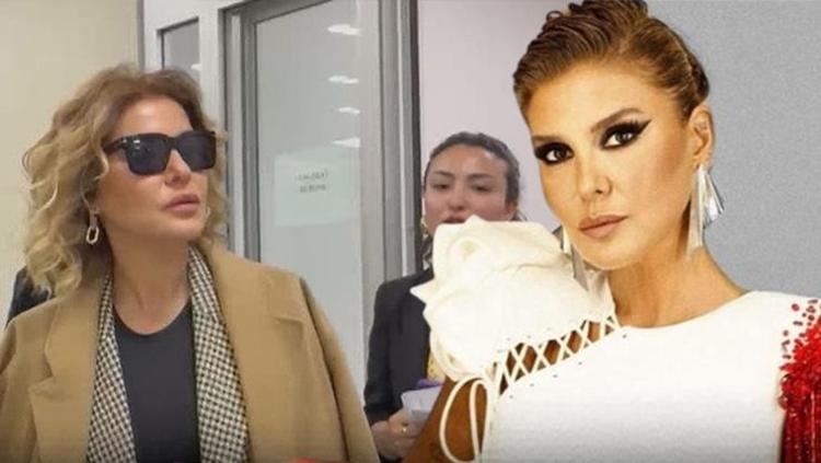 Gülben Ergen, Sıla bebek paylaşımı nedeniyle Çağlayan Adliyesinde