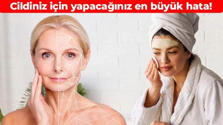 Cildi 10 yaş birden yaşlandırıyor Herkes bu hatayı yapıyor: Derin kırışıklıkların sebebi, gözenekleri tıpa gibi tıkıyor