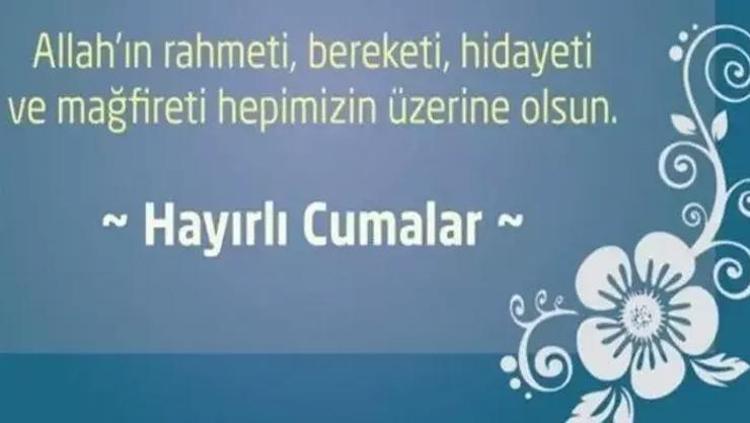 RESİMLİ CUMA MESAJLARI 2025: Hiç görülmemiş, farklı, ayetli, resimli Cuma mesajı örnekleri ve resimleri, hayırlı cumalar mesajları