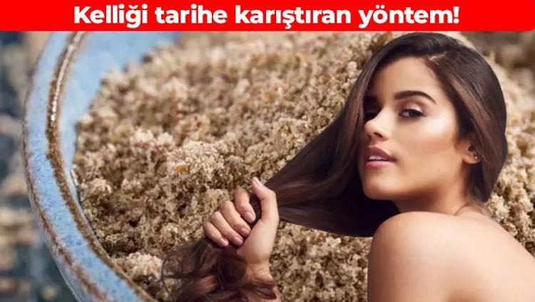 Keten tohumu ve balla karıştırın Seyrek saçlarla vedalaşma zamanı: Kuru deriyi nemlendiriyor, kepeği patır patır döküyor