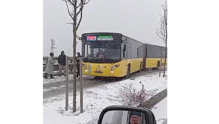 İBBDEN KAR MESAJI