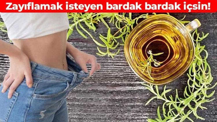 Göbek yağlarını söküp atıyor Sıcak suda demleyip için: İştahı baskılayıp kalori yaktırıyor