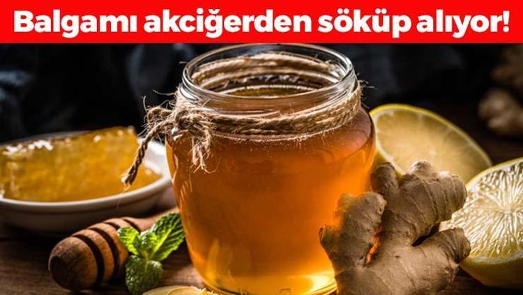 Sabah 1 kaşık içen 10 yıl hastalanmıyor 1 kaşık balla karıştırmak yetiyor, öksürük, hırıltı ve balgamı akciğerden kazıyor