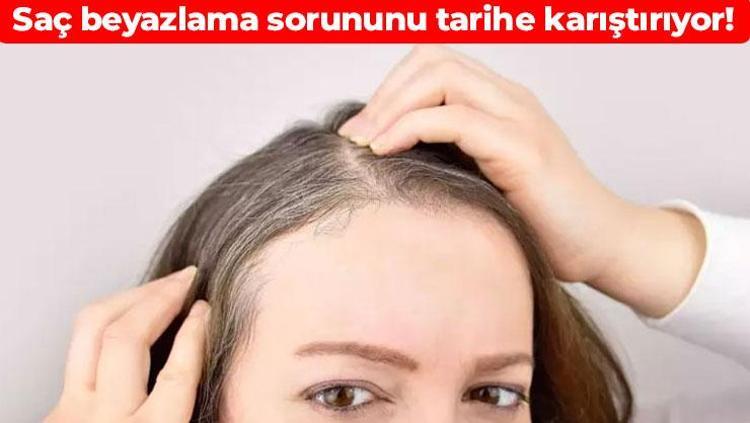 Yaşlansanız da saçınız beyazlamasın Evde hazırlayabileceğiniz doğal tarif: Dökülmeyi durduruyor, kepekten eser bırakmıyor