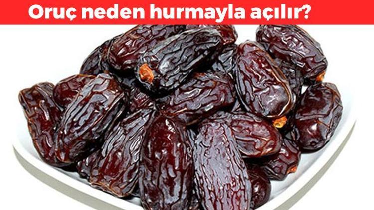 Oruç neden hurmayla açılır Herkes yapıyor ama faydasını bilen yok