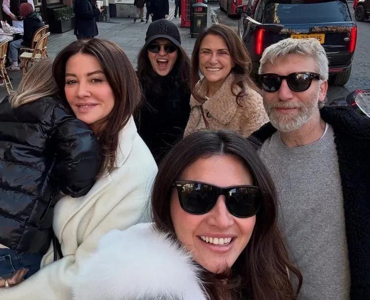Başak Dizerden sosyal medyayı sallayan Londra pozları