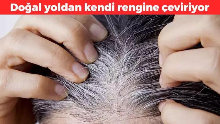 Doğal yollardan beyaz saçları kendi rengine çeviriyor İki hafta uygulamak yeterli: Saç boyasına para dökmeye son