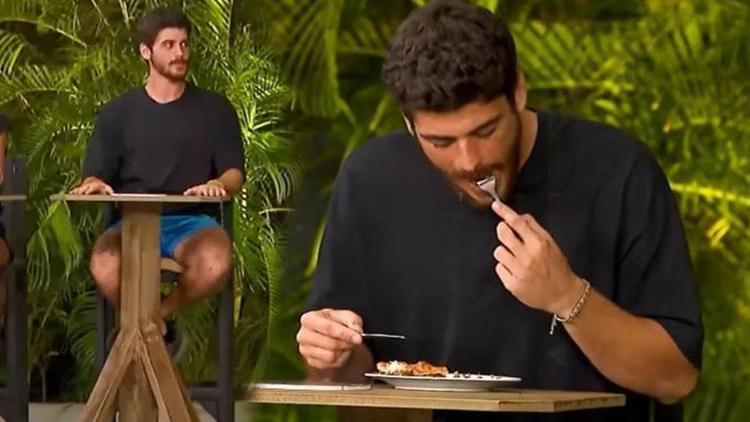 Survivor Yiğit Poyraz eleştirilerin hedefi oldu Oyunda dört kişinin yemeğini yedi