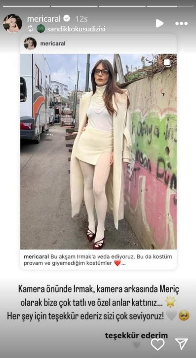 Meriç Aral ve Serkan Keskinden bebek müjdesi Başrol olduğu diziden ayrıldı