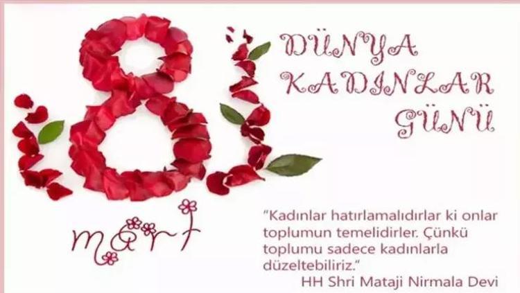 SEVGİLİYE, EŞE, ANNEYE, KARDEŞE DÜNYA KADINLAR GÜNÜ SÖZLERİ
