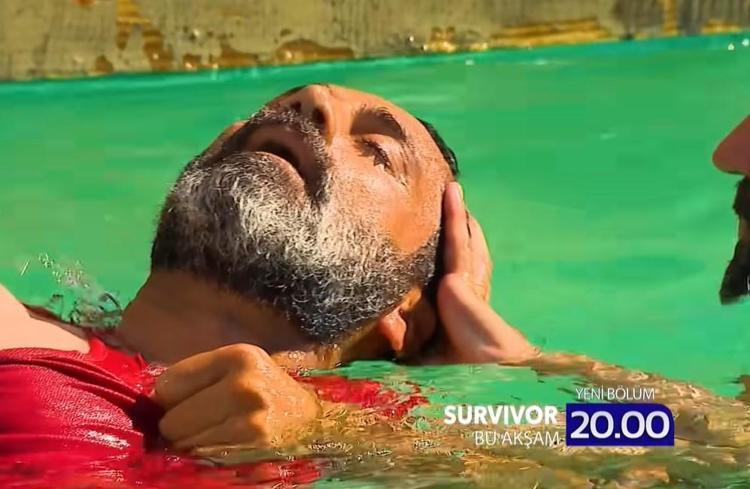 Korkutan anlar Survivorda Çılgın Sedat bayıldı, eşi isyan etti