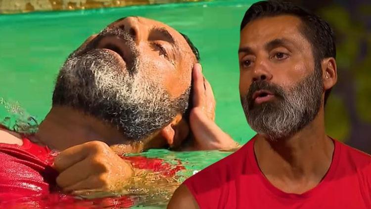Korkutan anlar Survivorda Çılgın Sedat bayıldı, eşi isyan etti